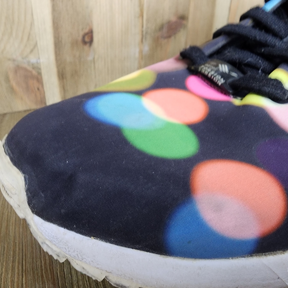 Adidas Originals Torsion ZX Flux CityLights Polka Dots mens size 12